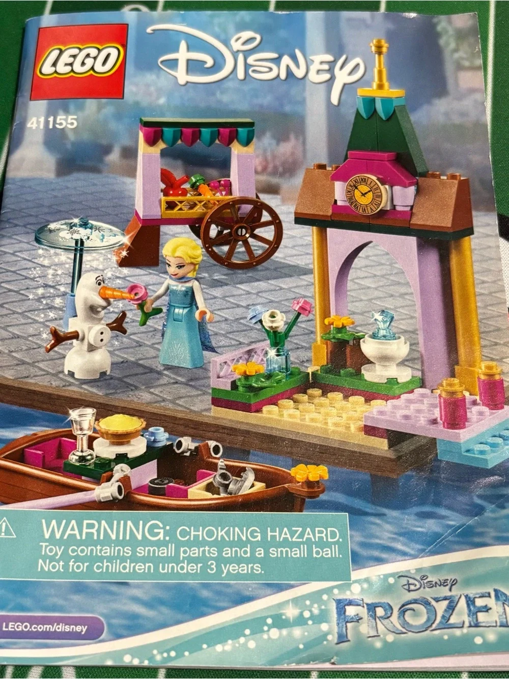 Complete LEGO Disney Frozen 41155 Elsa's Market Adventure - Picture 7 of 7